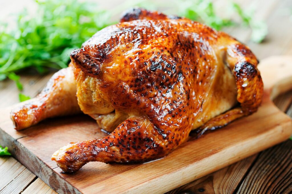 Roast Chicken - What to Serve with Scalloped Potatoes