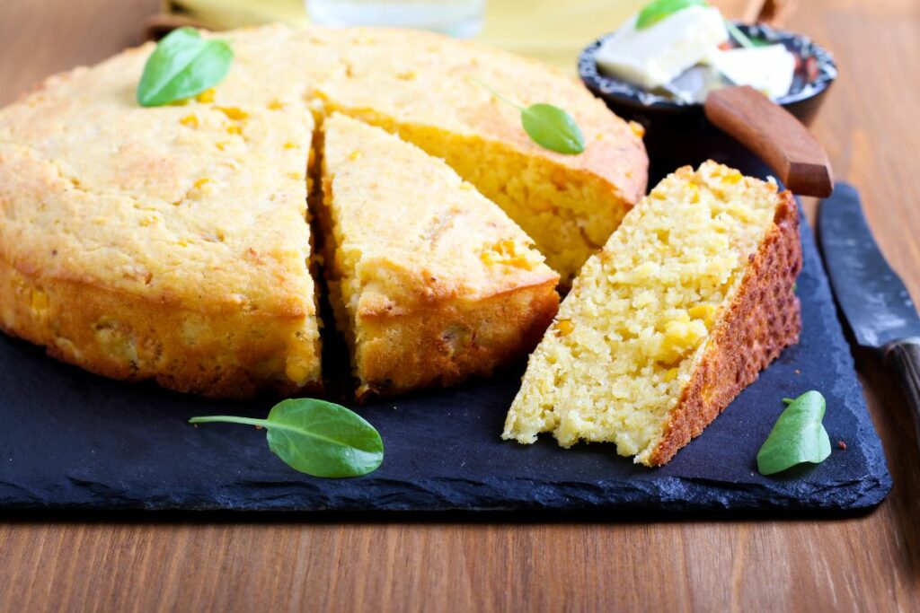 Cornbread - What to serve with lentil soup