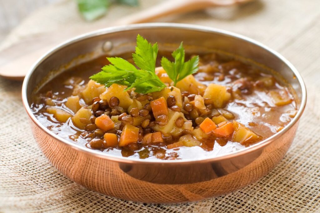 French Lentil Ragout - What to Serve with Duck Confit