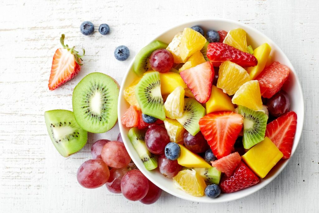 Fruit Salad - What to serve with egg salad sandwiches