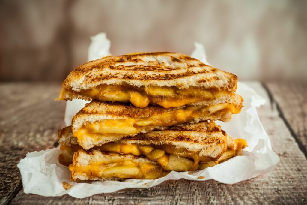 Grilled Cheese Sandwich - What to serve with lentil soup
