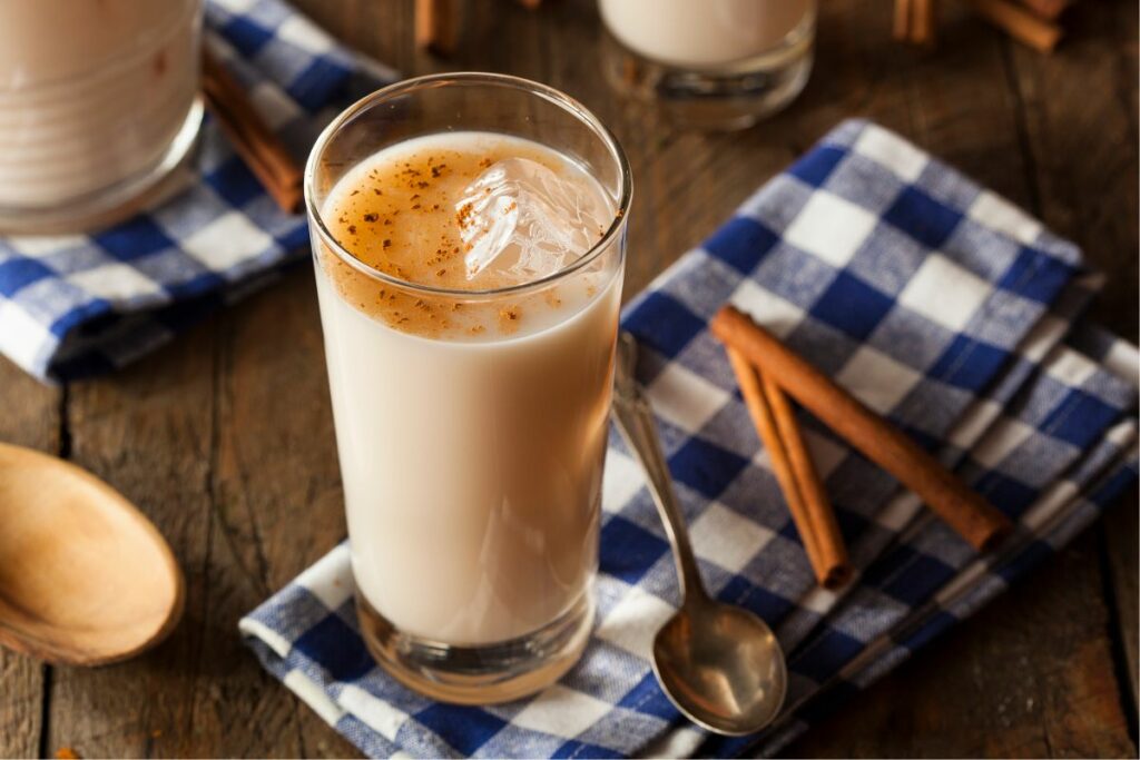 Horchata - What to serve with taco salad