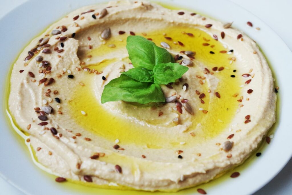 Hummus - What to serve with focaccia
