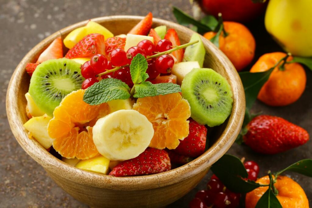 Mixed Fruit Salad - What to serve with Pizza at a Birthday Party
