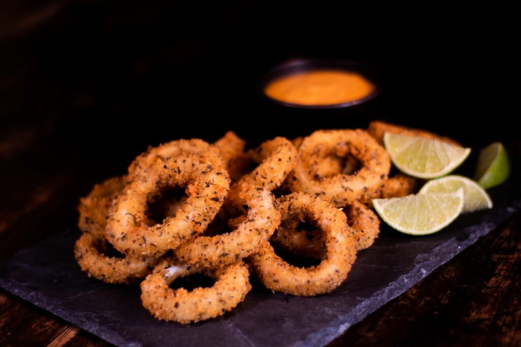 Onion Rings - What to serve with pizza at a birthday party