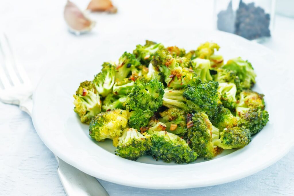 Roasted Broccoli - What to serve with cod