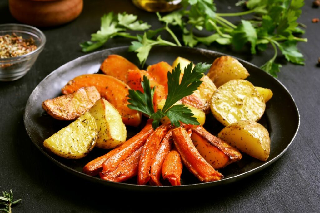 Roasted Veggies - What to serve with cod