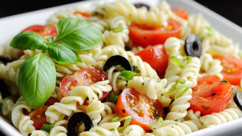 How to freeze pasta salad